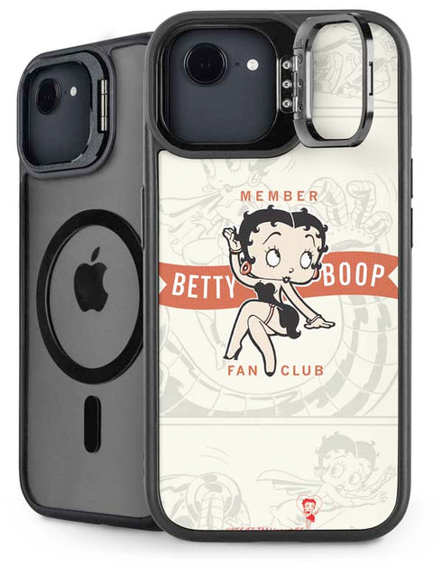 Betty Boop Member Fan Club iPhone 16e Kickstand Case