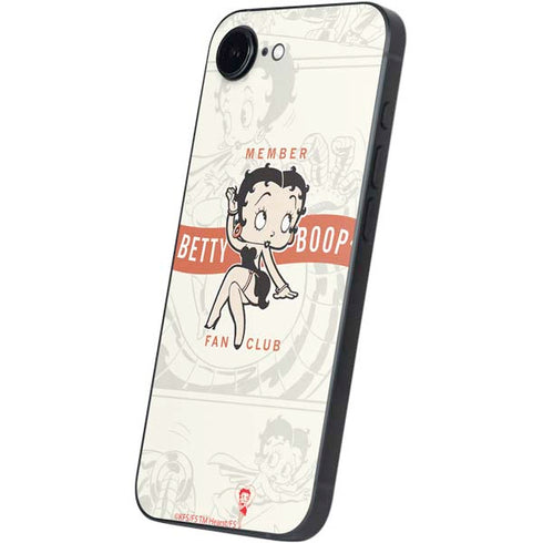 Betty Boop Member Fan Club iPhone 16e Skin