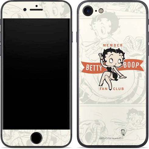 Betty Boop Member Fan Club iPhone 7 Skin