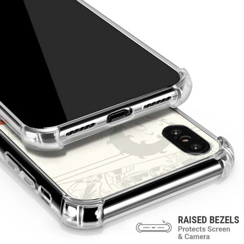Betty Boop Member Fan Club iPhone X/XS Clear Case