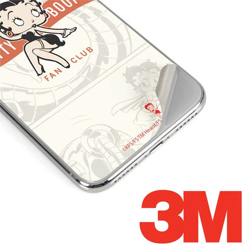 Betty Boop Member Fan Club iPhone XS Skin