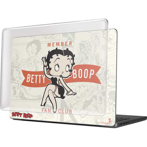 Betty Boop Member Fan Club MacBook Pro 14in (2021-24) Case plus Skin