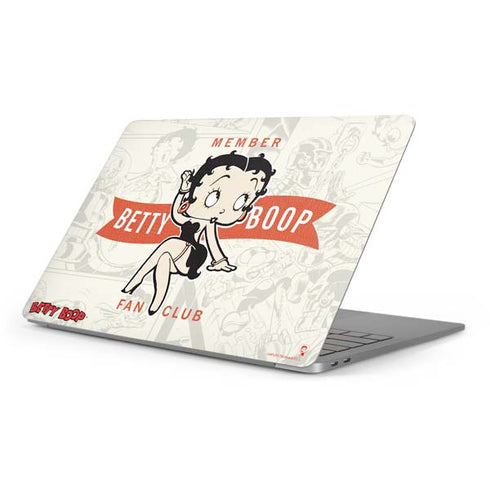 Betty Boop Member Fan Club Apple MacBook Pro 16-inch Skin