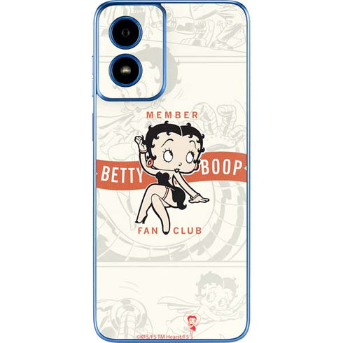 Betty Boop Member Fan Club Moto G Play 4G (2024) Skin