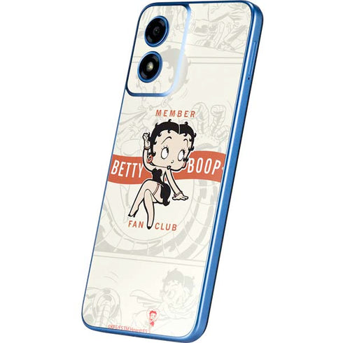 Betty Boop Member Fan Club Moto G Play 4G (2024) Skin