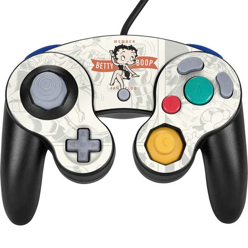 Betty Boop Member Fan Club Nintendo GameCube Controller Skin