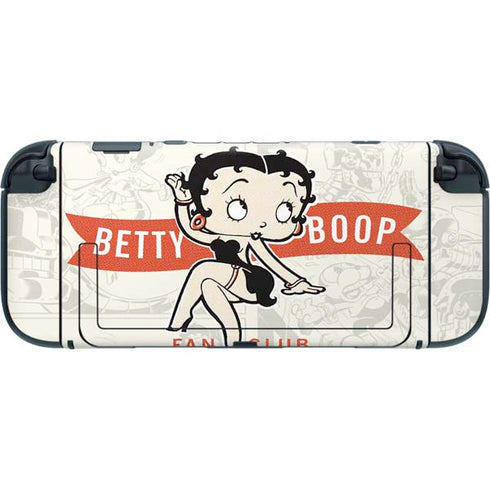 Betty Boop Member Fan Club Nintendo Switch 2 (2025) with Joy-Con Skin
