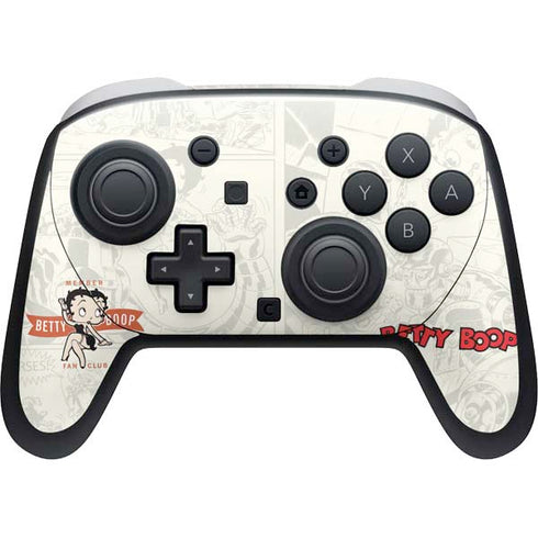 Betty Boop Member Fan Club Nintendo Skins