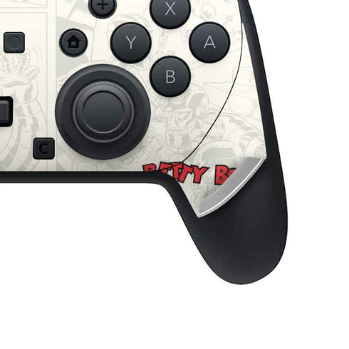 Betty Boop Member Fan Club Nintendo Switch 2 (2025) Pro Controller Skin