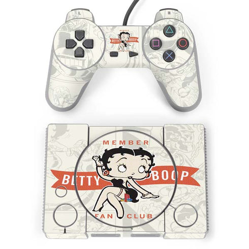 Betty Boop Member Fan Club PlayStation Classic Bundle Skin
