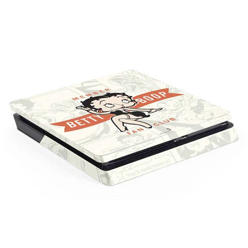 Betty Boop Member Fan Club PlayStation PS4 Skins