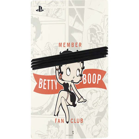 Betty Boop Member Fan Club PS5 Pro Console Skin
