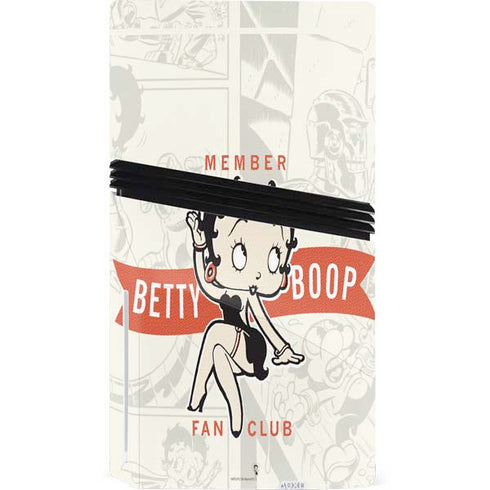 Betty Boop Member Fan Club PS5 Pro Disk Bundle Skin
