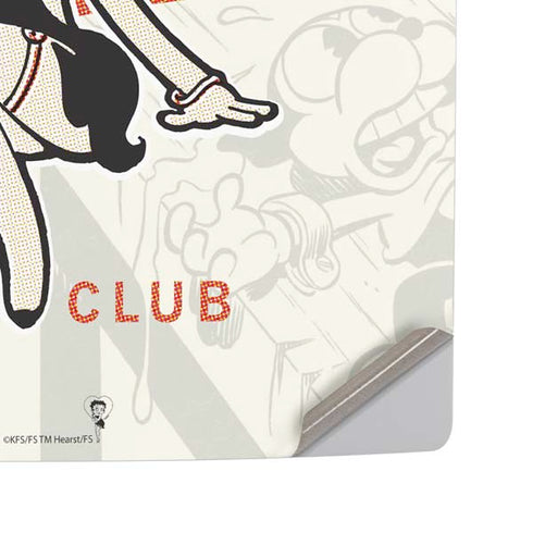 Betty Boop Member Fan Club PS5 Pro Disk Console Skin