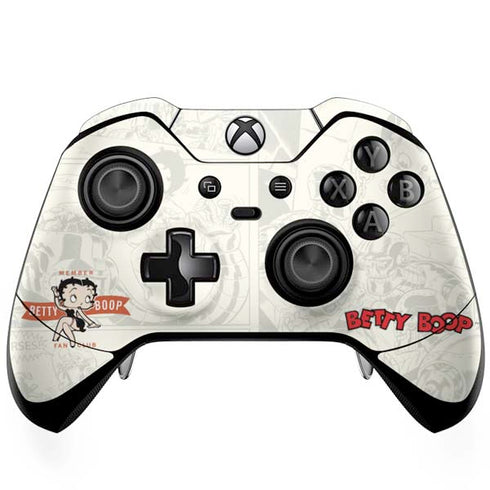Betty Boop Member Fan Club Xbox One Elite Controller Skin