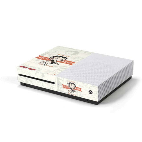 Betty Boop Member Fan Club Xbox One S Console Skin