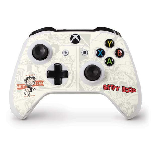 Betty Boop Member Fan Club Xbox One S Controller Skin