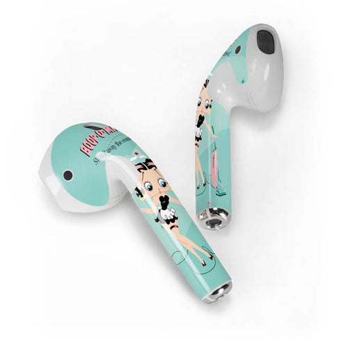 Betty Boop O Matic Apple AirPods Skin