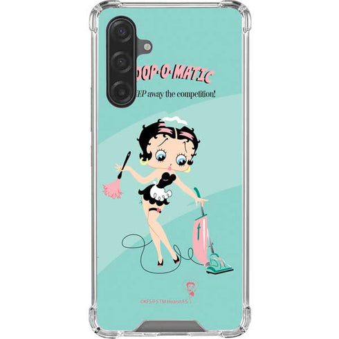 Betty Boop O Matic Galaxy A17 Clear Case