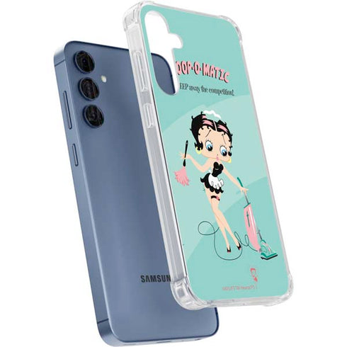 Betty Boop O Matic Galaxy A55 5G Clear Case