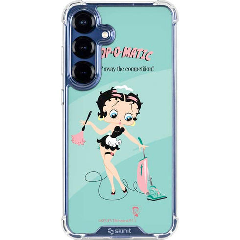 Betty Boop O Matic Galaxy S25 Plus Clear Case