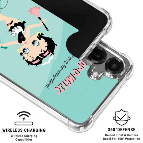 Betty Boop O Matic Galaxy S26 Clear Case