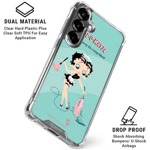 Betty Boop O Matic Galaxy S26 Plus Clear Case