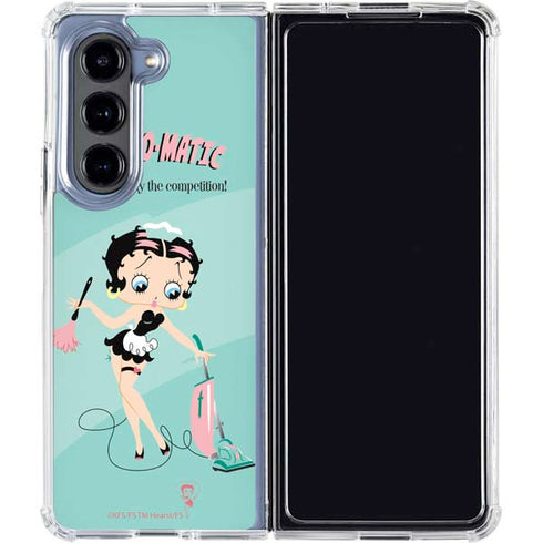 Betty Boop O Matic Galaxy Z Fold5 5G Clear Case
