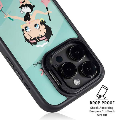 Betty Boop O Matic iPhone 13 Pro Max Kickstand Case