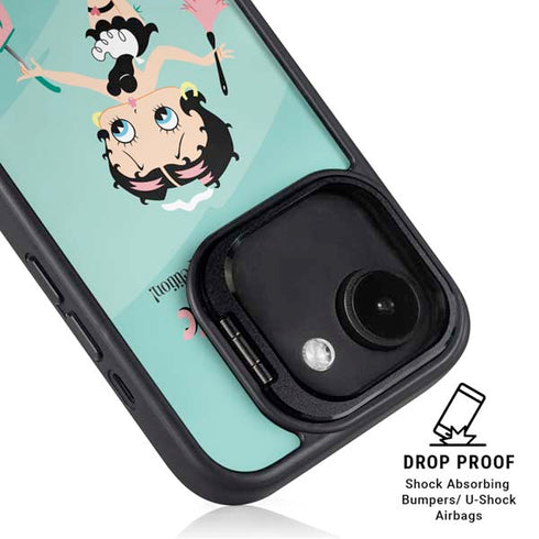 Betty Boop O Matic iPhone 16e Kickstand Case