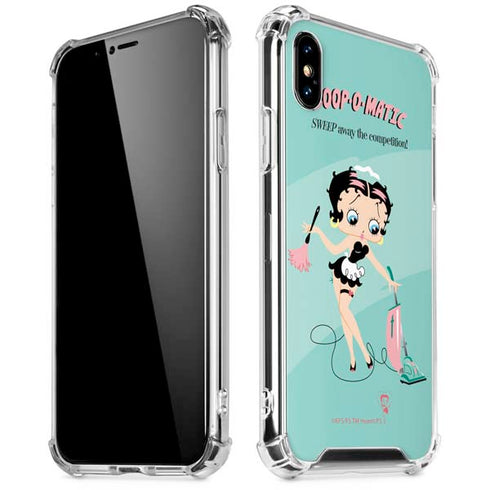 Betty Boop O Matic iPhone X/XS Clear Case