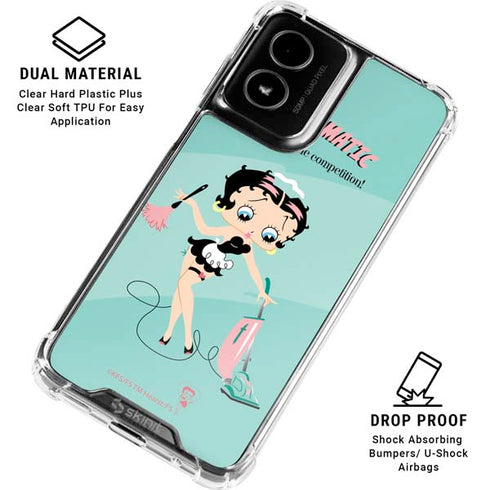 Betty Boop O Matic Moto G Power 5G (2024) Clear Case