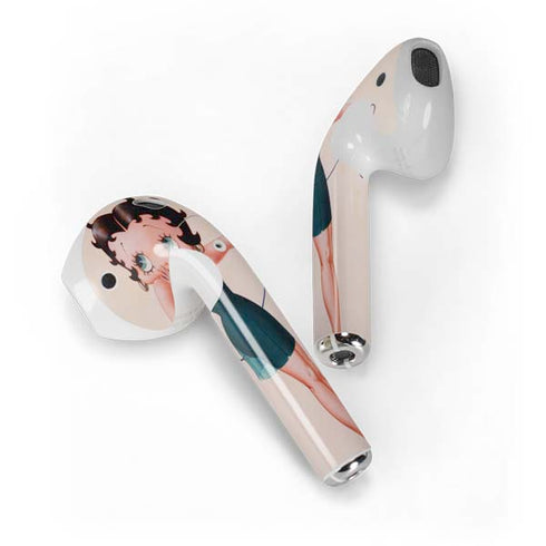 Betty Boop On the Phone Apple AirPods Skin