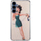 Betty Boop On the Phone Galaxy A35 5G Clear Case