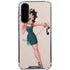 Betty Boop On the Phone Galaxy A36 5G Clear Case