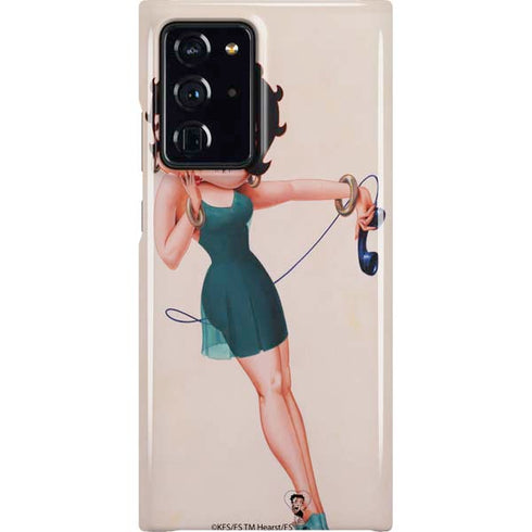 Betty Boop On the Phone Galaxy Cases