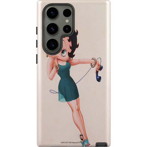 Betty Boop On the Phone Galaxy S23 Ultra Pro Case