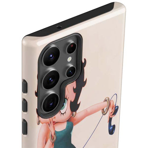 Betty Boop On the Phone Galaxy S23 Ultra Pro Case