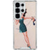 Betty Boop On the Phone Galaxy S25 Ultra Clear Case