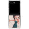 Betty Boop On the Phone Galaxy Z Flip6 Clear Case