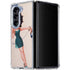 Betty Boop On the Phone Galaxy Z Fold5 5G Clear Case