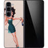 Betty Boop On the Phone Galaxy Z Fold5 5G Skin