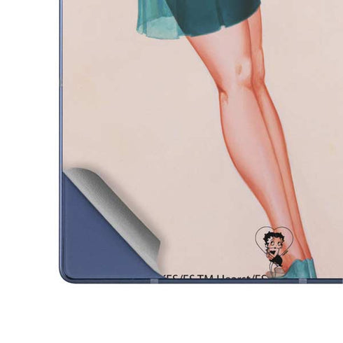 Betty Boop On the Phone Galaxy Z Fold6 Skin