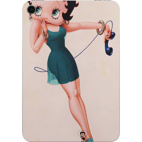 Betty Boop On the Phone Apple iPad Mini Skin