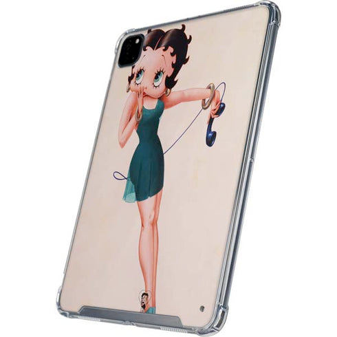 Betty Boop On the Phone iPad Cases