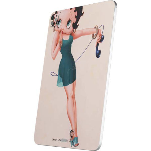 Betty Boop On the Phone iPad Pro 13in M4 (2024) Skin