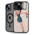 Betty Boop On the Phone iPhone 14 Kickstand Case