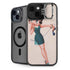 Betty Boop On the Phone iPhone 15 Plus Kickstand Case