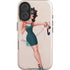 Betty Boop On the Phone iPhone 16 Magsafe Impact Case