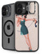 Betty Boop On the Phone iPhone 16 Plus Kickstand Case